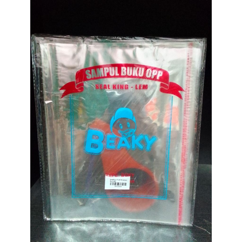 

(10 PCS) SAMPUL PLASTIK UKURAN BOXY