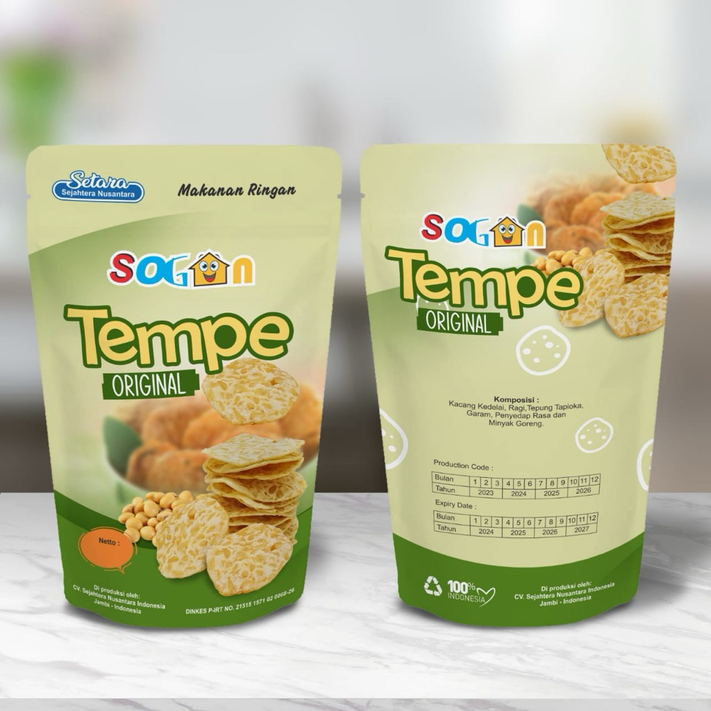 

Keripik Tempe Original