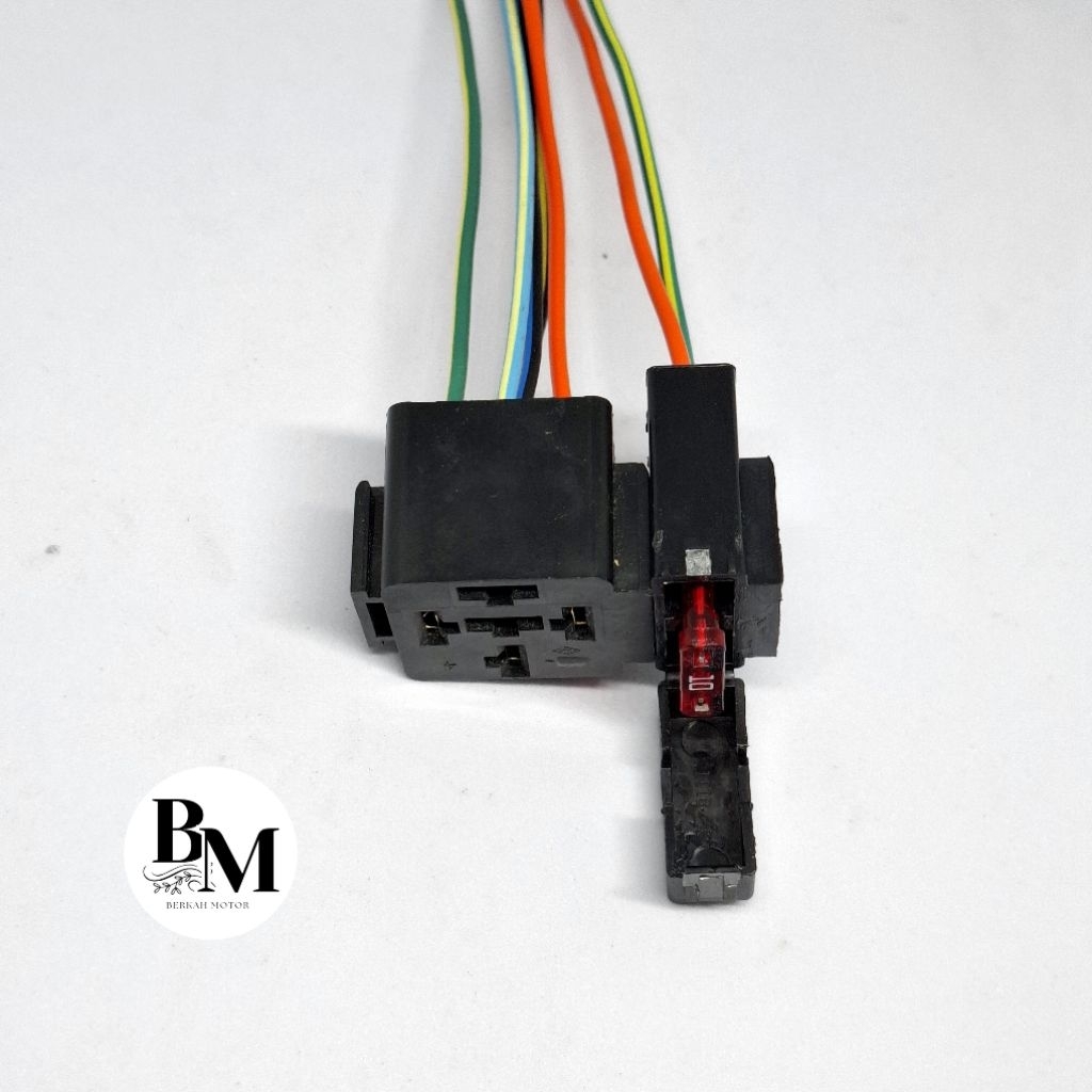 Soket Rumah Relay 5/4 Kaki Gandeng Soket Sekring Tunggal Besar