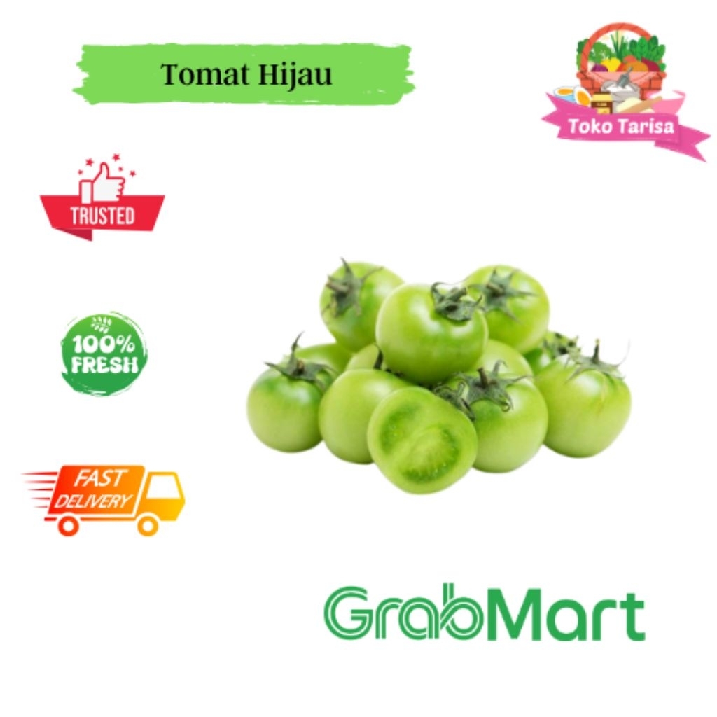 

Tomat Hijau 1kg| 500gr| 250gr