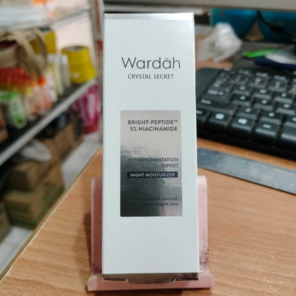 Wardah White Secret night cream-wardah crystal secret-wardah day cream-wardah night cream-wardah cry