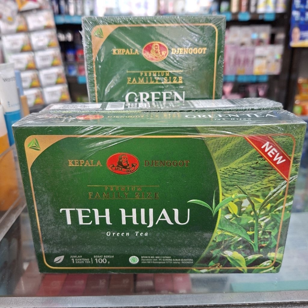 

Teh Hijau Kepala Djenggot 1 kantong daun teh 100gr