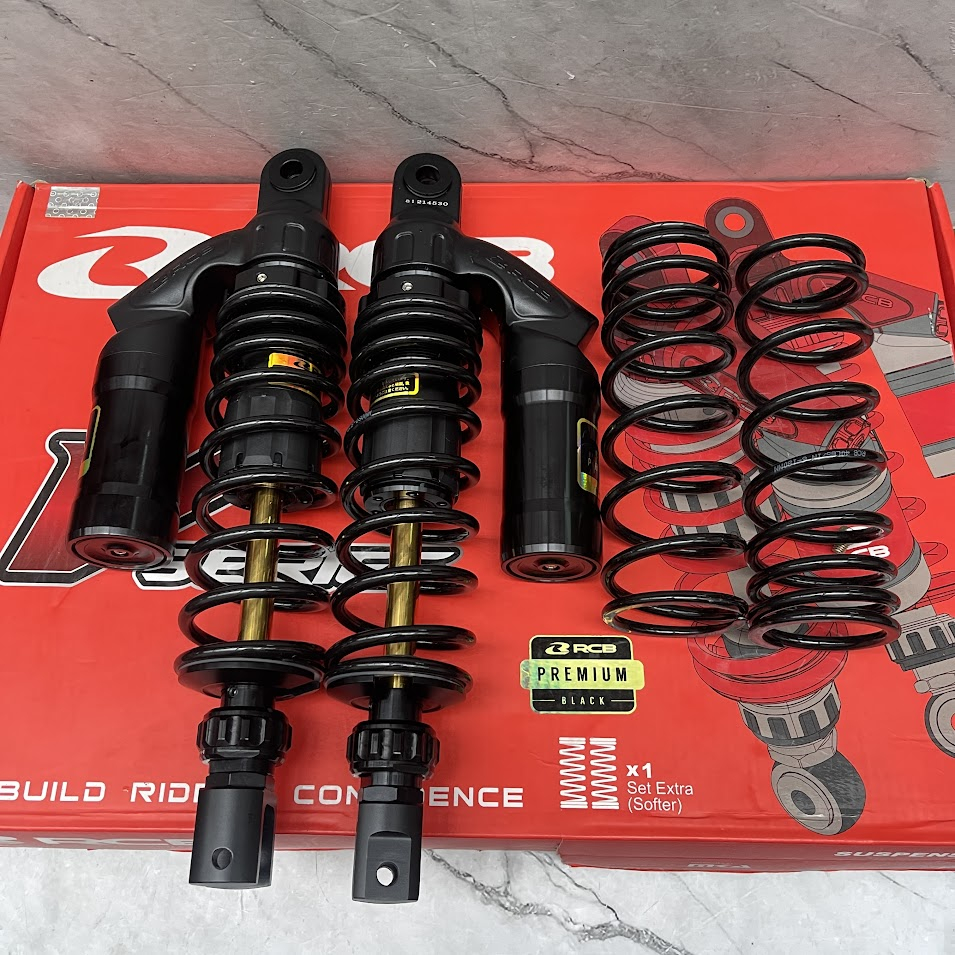 Shock RCB VS Series Nmax Aerox Jupiter Rxking Vega Fizr BLACK SERIES Original