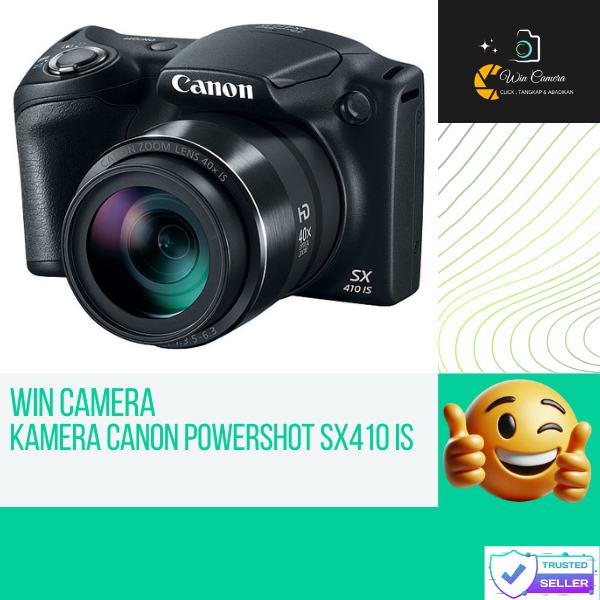 Kamera Canon PowerShot SX 410 IS / Camera Canon / Kamera Digital / Camera Digital / SX410IS / SX 410
