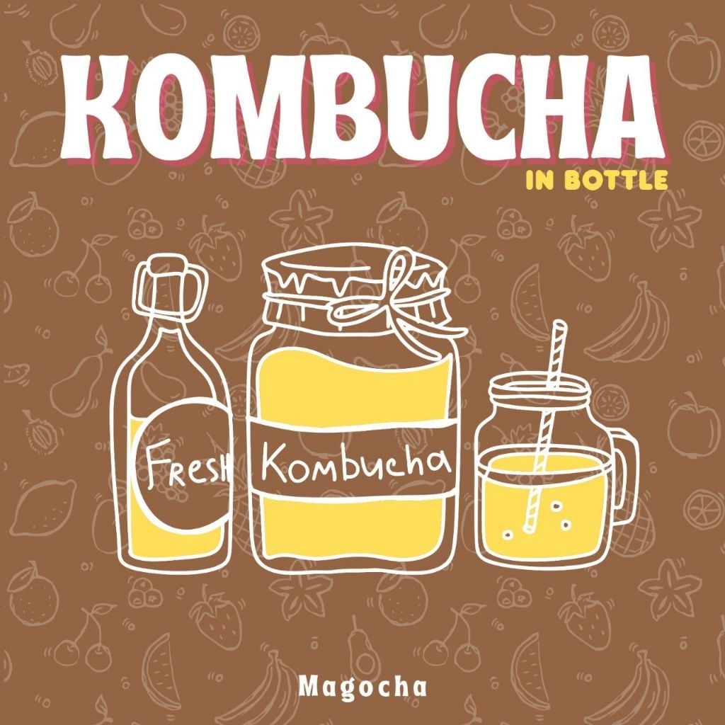 

Kombucha by Magocha - 250 ml - Teh Fermentasi dengan berbagai rasa