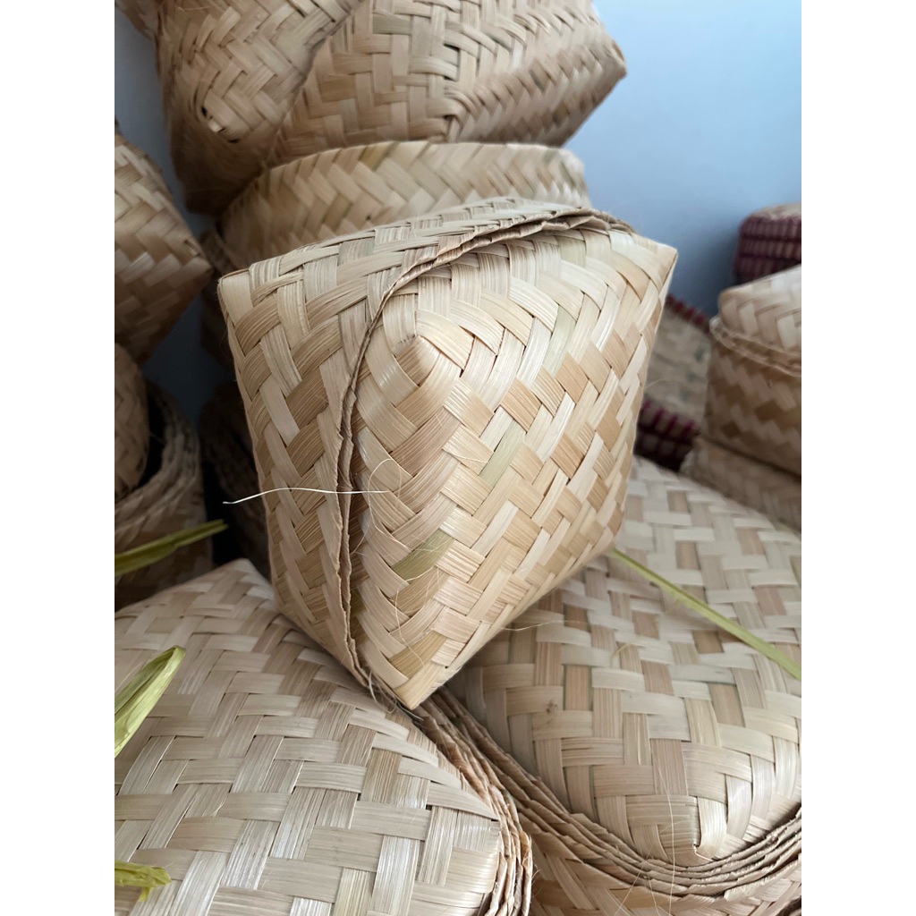 besek bambu 15x15 besek daging dll