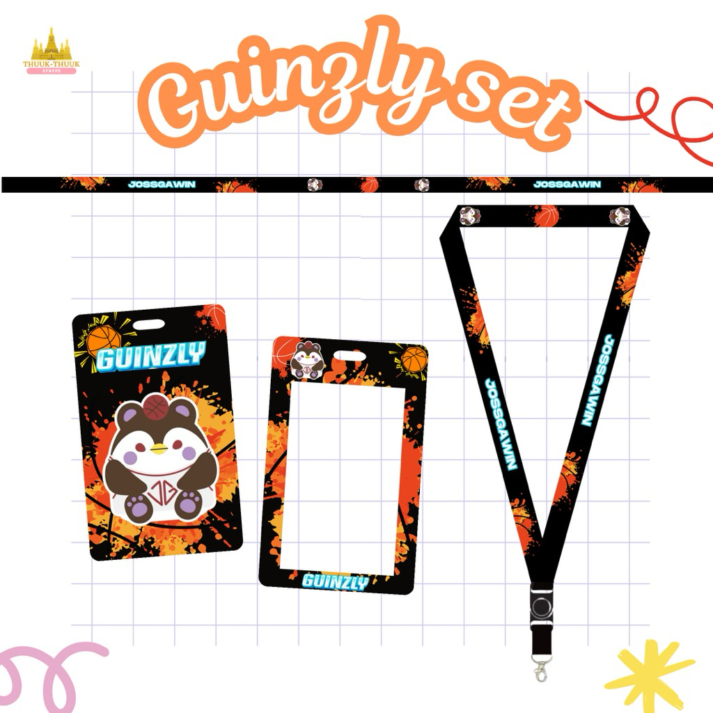 

CARDHOLDER LANYARD GUINZLY UNOFFICIAL JOSSGAWIN THAIENTHU BUJANGTHAI THAILAND GMMTV