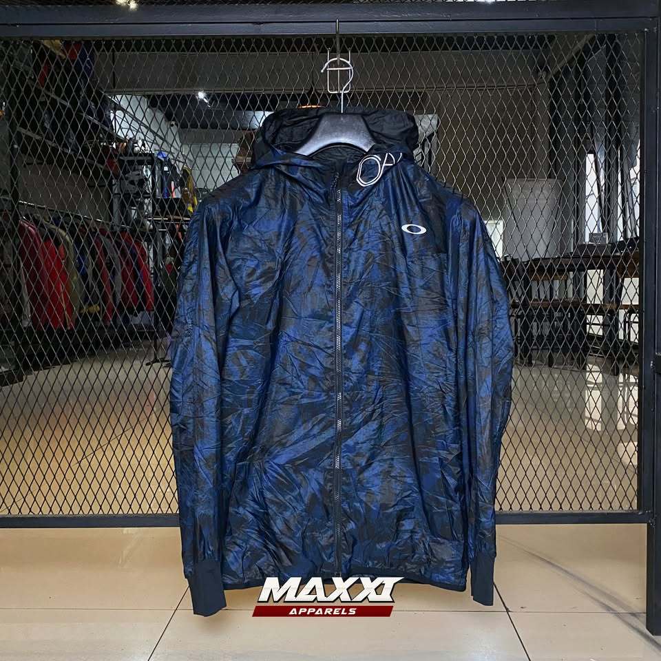 Jaket Oakley | BlueBlack | BB (50kg-60kg) | Jaket Daily | Jaket Pria