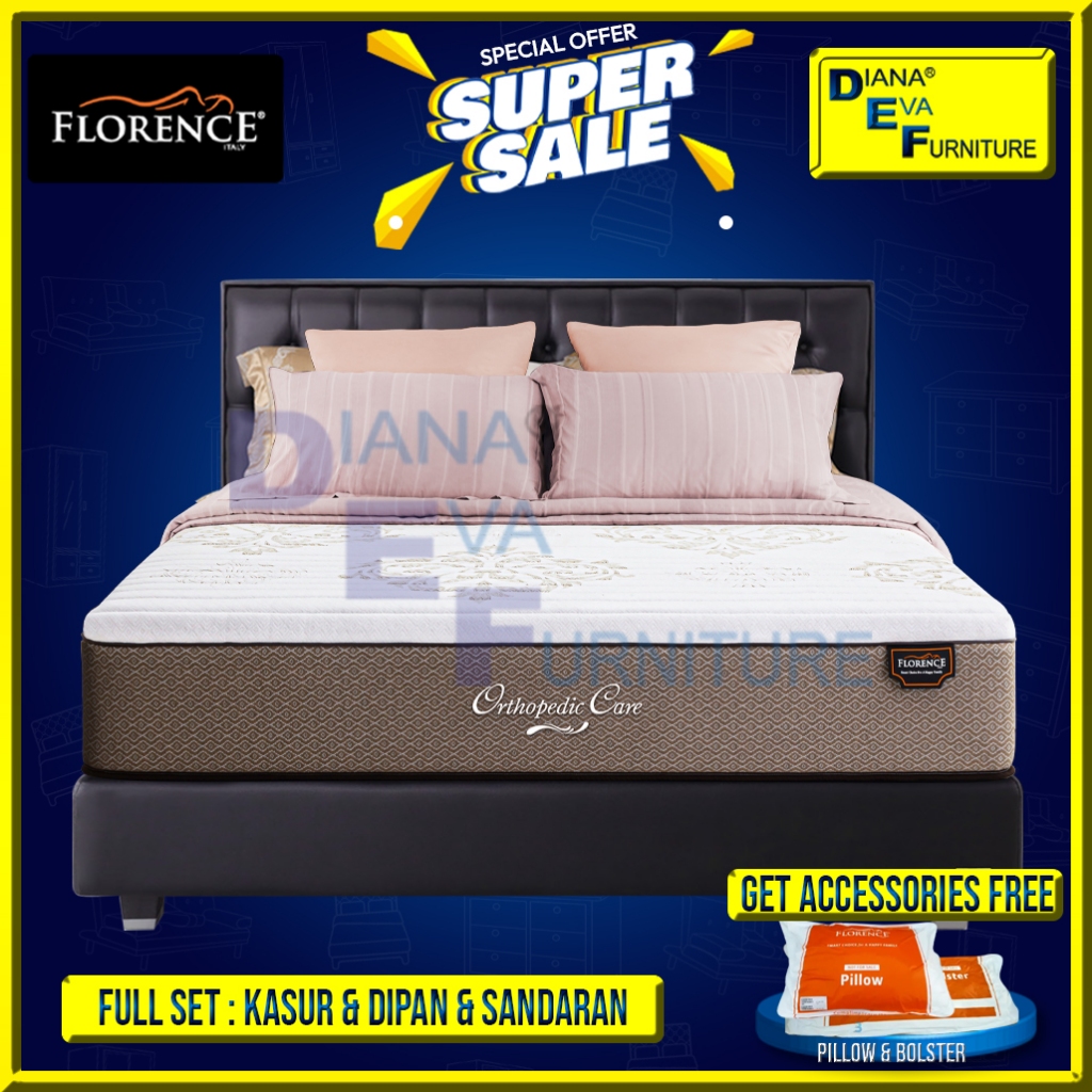 Florence Orthopedic Care Promo Set Kasur Springbed