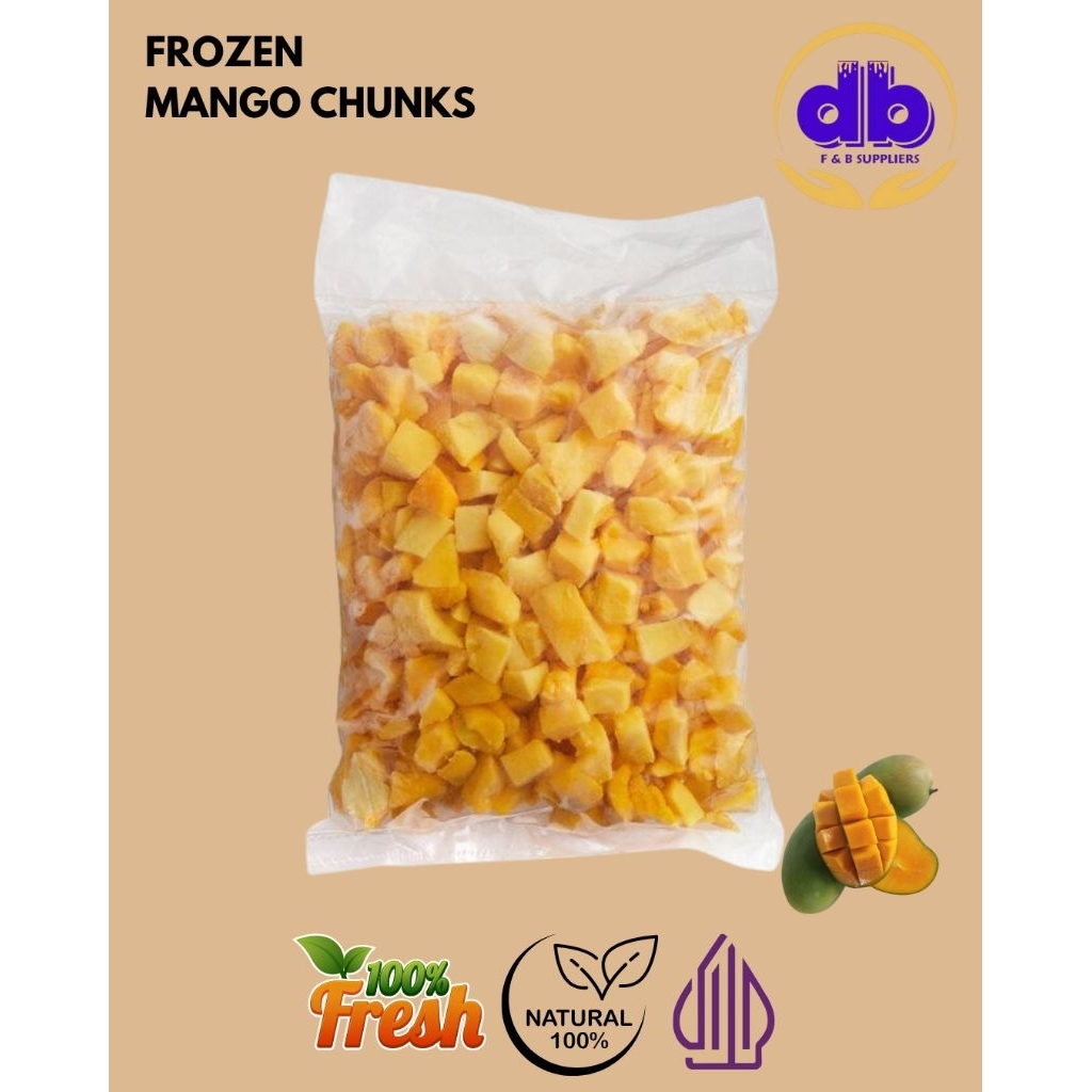 

Buah Mangga Beku | Frozen Mango( IQF)