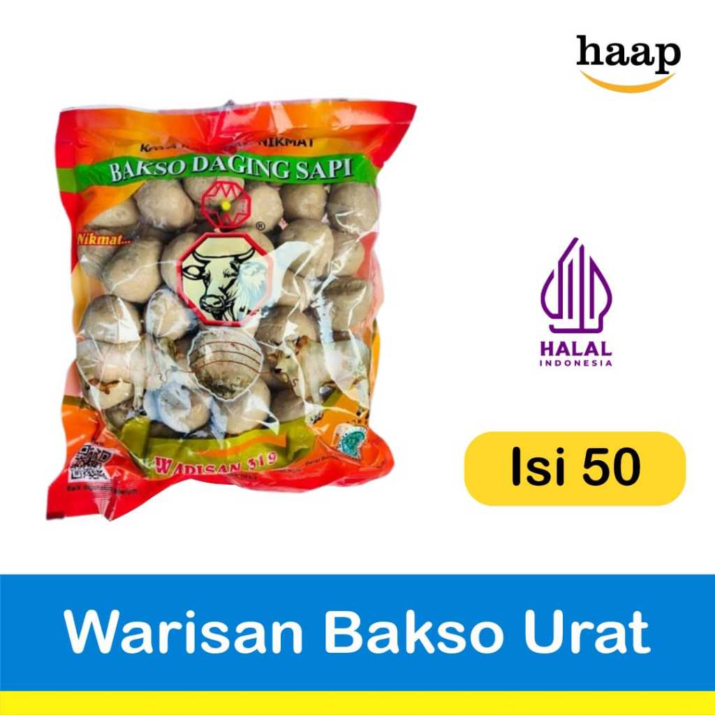 

Bakso Urat Warisan Isi 50