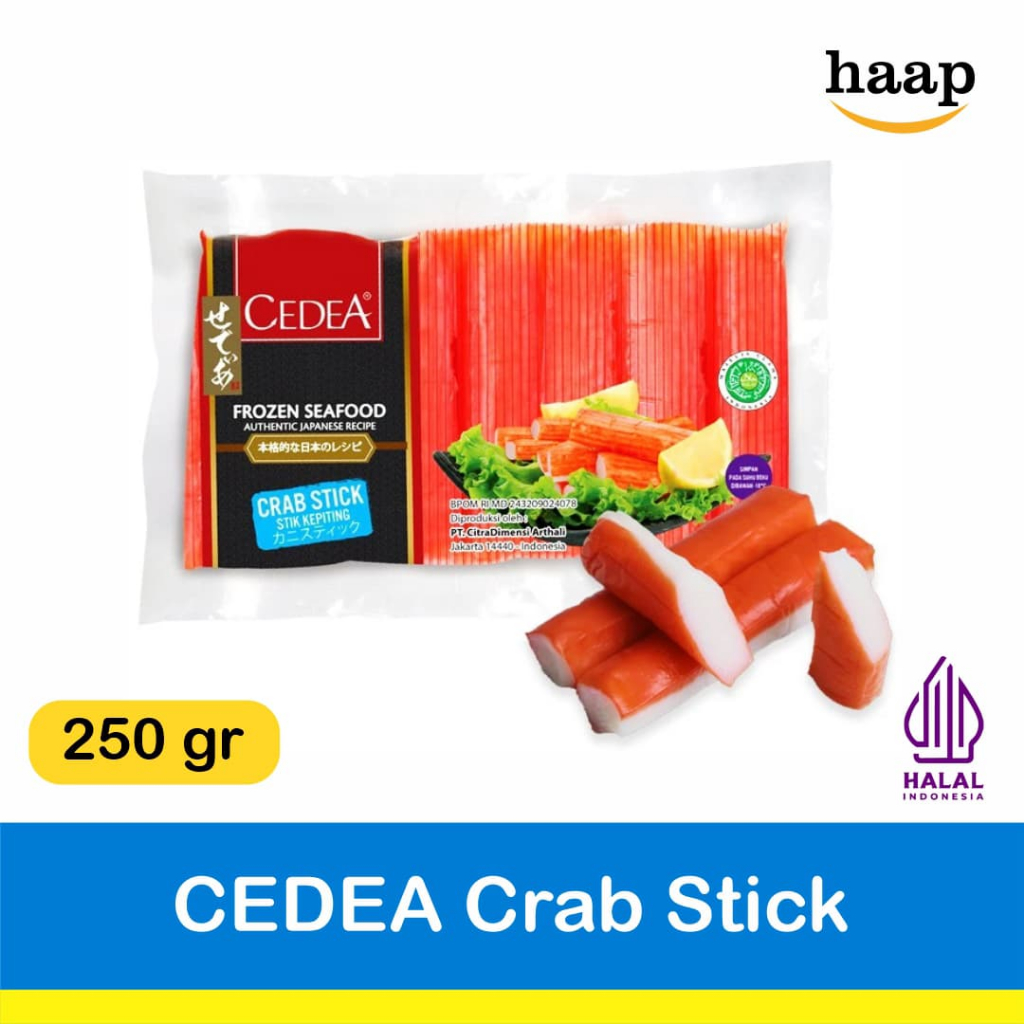 

Cedea Crab Stick 250gr / Stik Kepiting