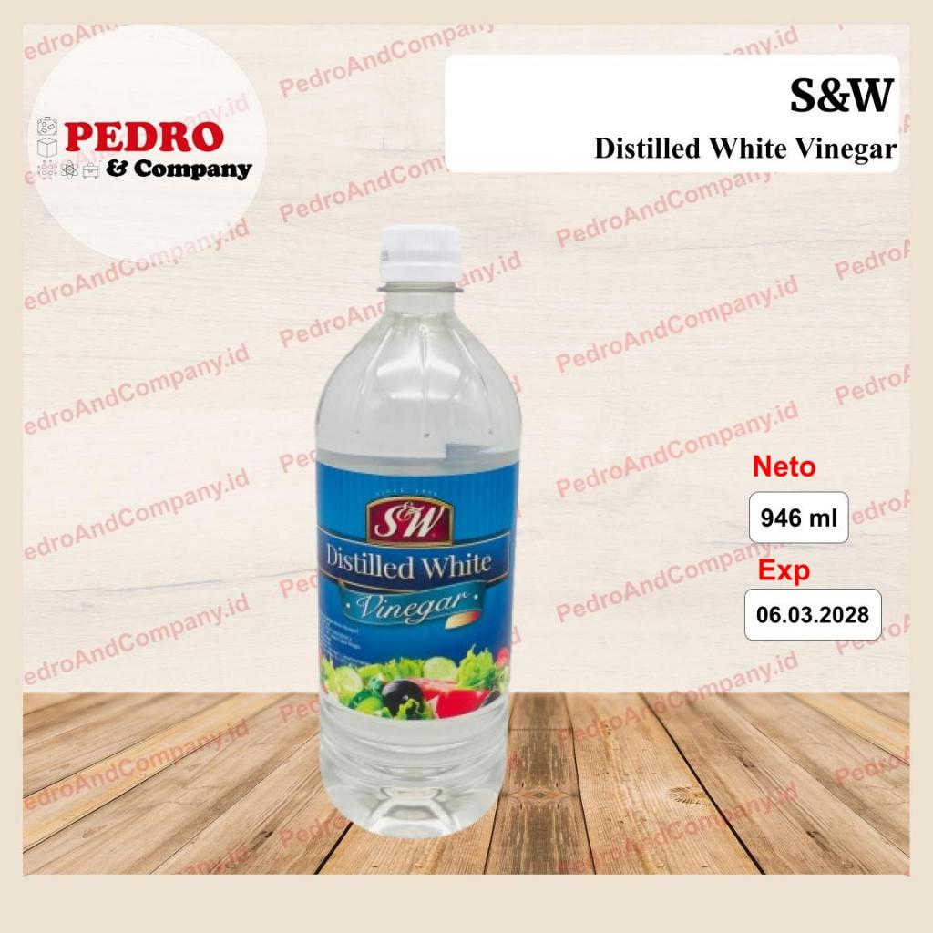 

SW Distilled White Vinegar 946 ml cuka putih S&W