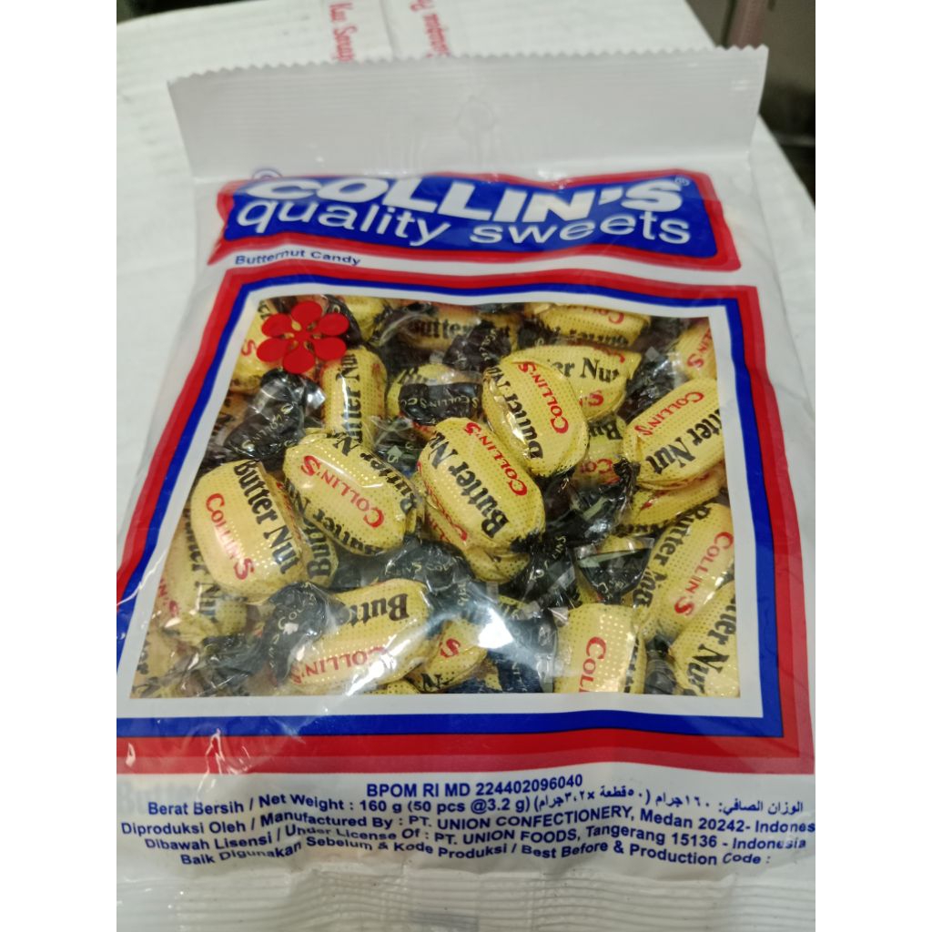 

permen collins isi 50