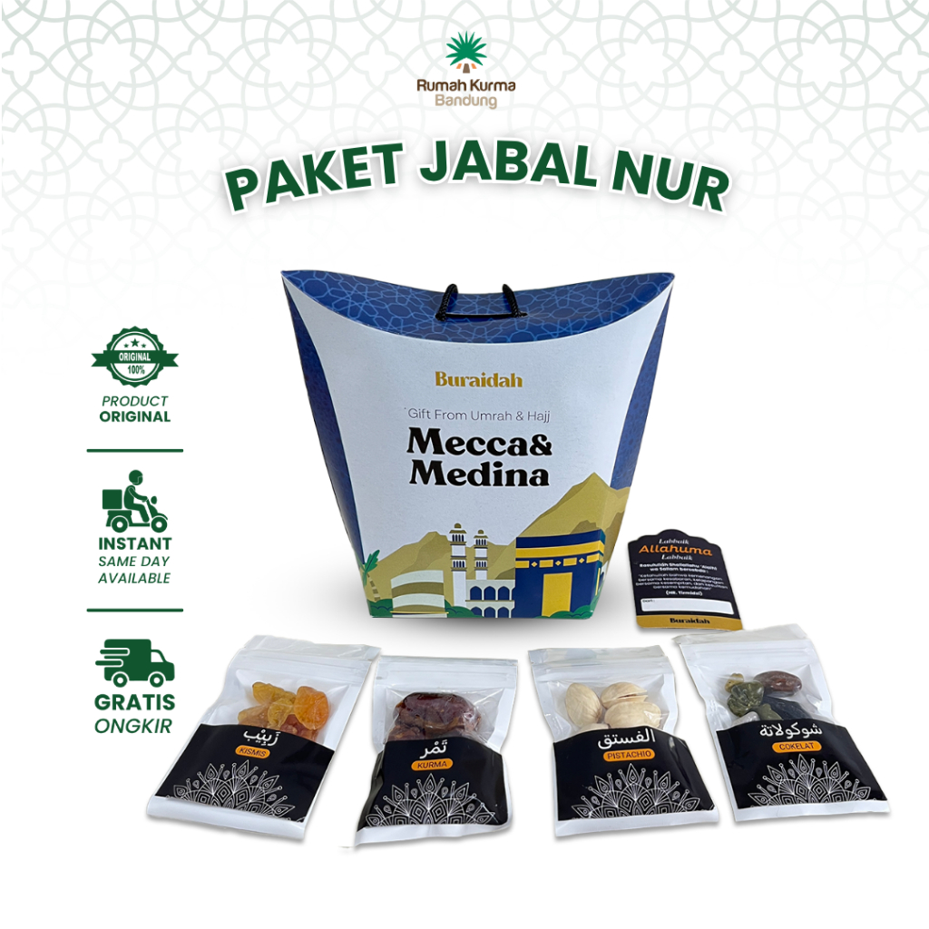 

Buraidah Paket Tas Jinjing Ekslusif Jabal Nur Nabawi Hampers Souvenir Oleh Oleh Haji Umroh Premium