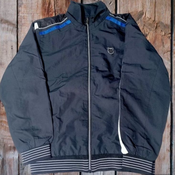 Jacket Tracktop K-Swiss Boomber Thrift Preloved Second Branded