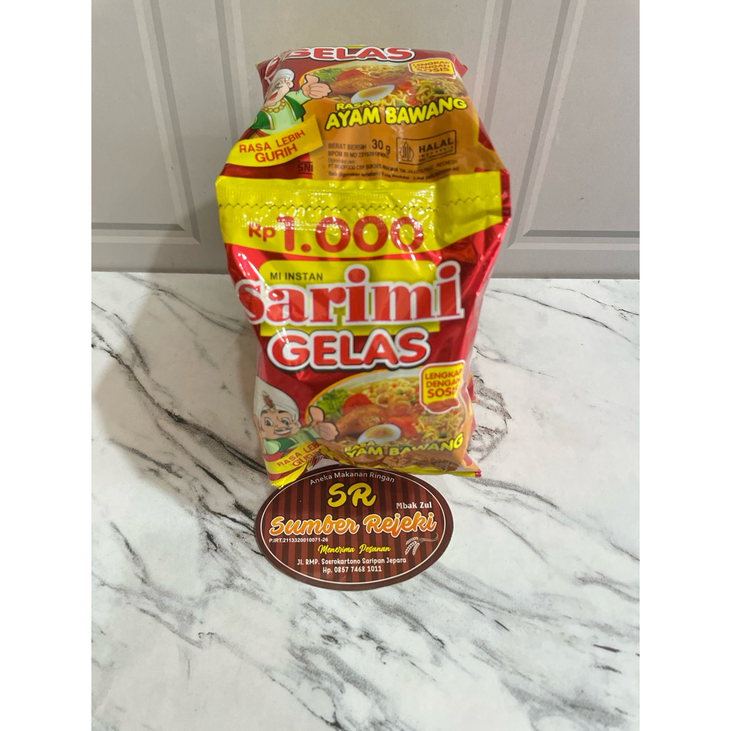 

SARIMI GELAS AYAM BAWANG ISI 10 PCS
