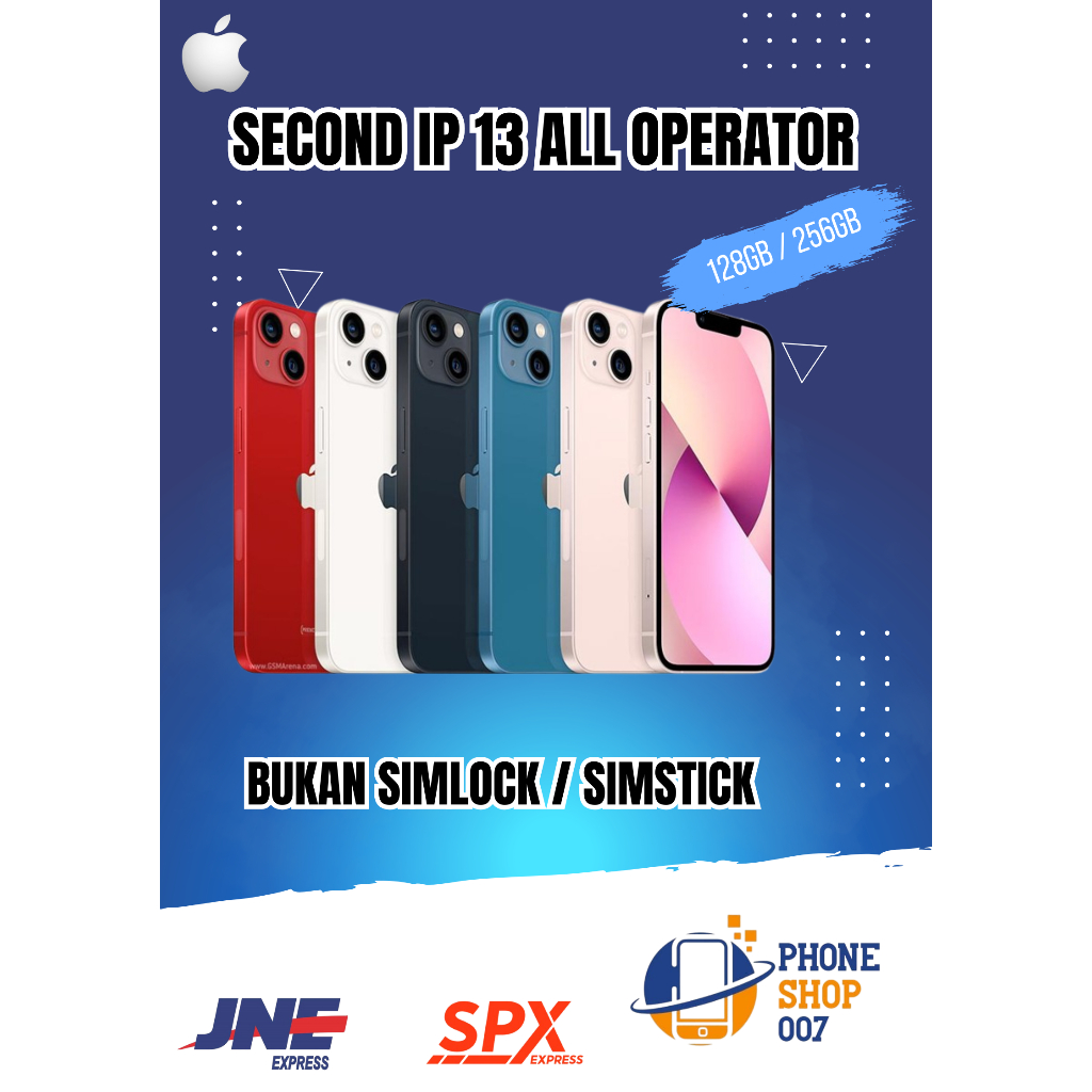 second ip 13 128Gb 256Gb 512Gb 1Tb second Ori Fullset