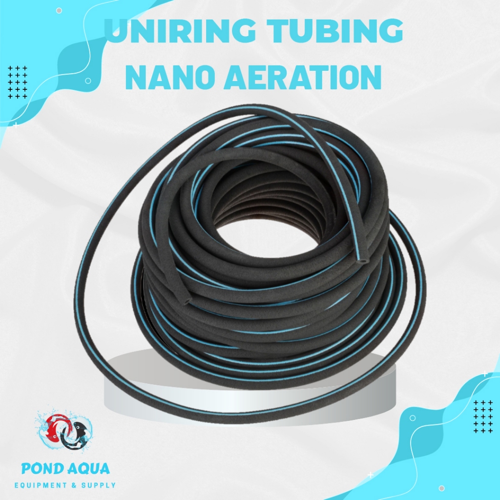 Uniring Rubber Hose Pond Koi Selang Aerator Gelembung Kolam Ikan