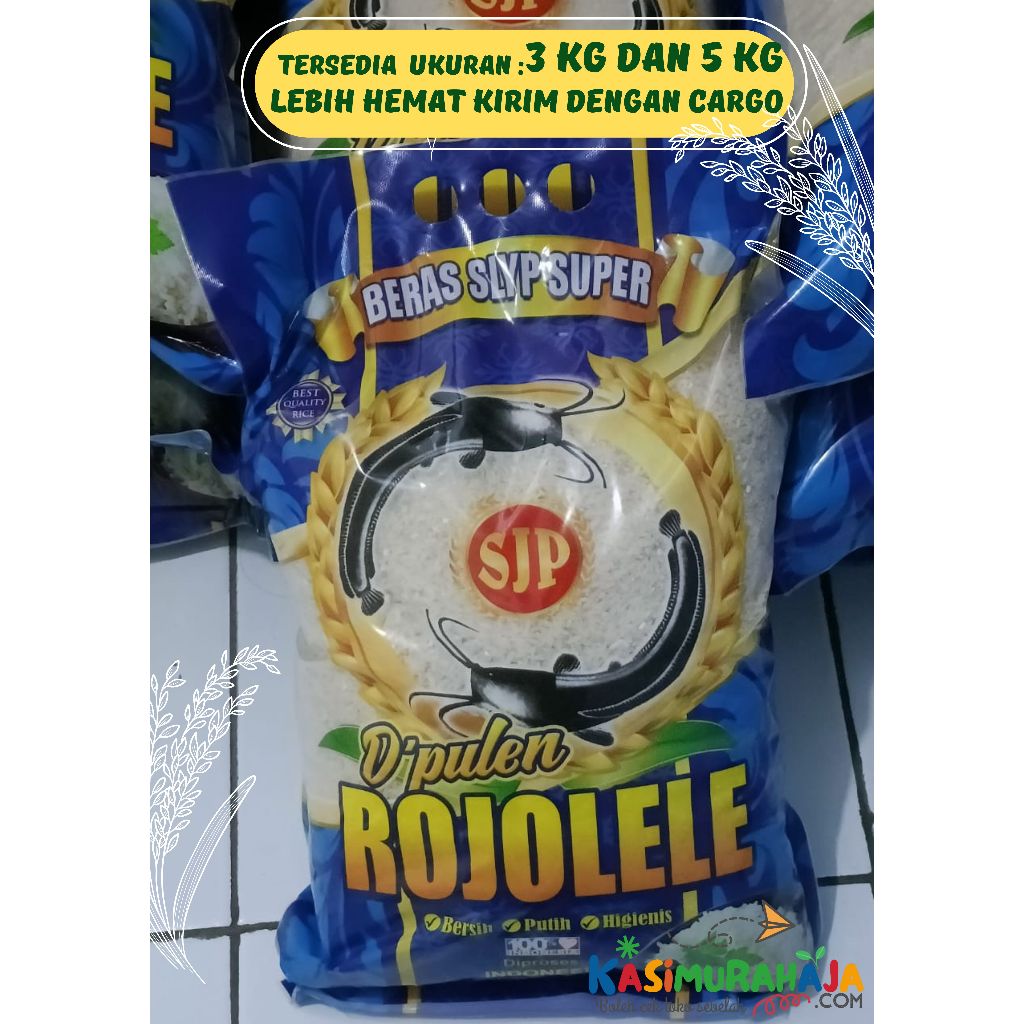 

Beras Putih Pulen RAJA LELE 5Kg (BUKAN LITER) atau 6,640 liter