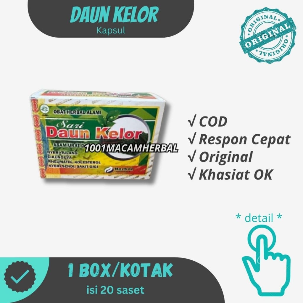 Kapsul Daun Kelor Original