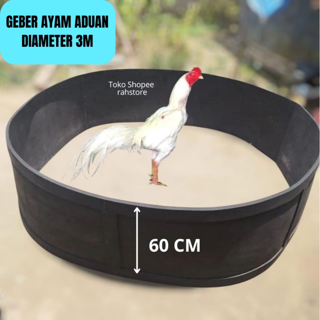 Termurah geber/ring ayam panjang 3 meter diameter lingkaran 3 meter tebal 20 milimeter spon eva gebe