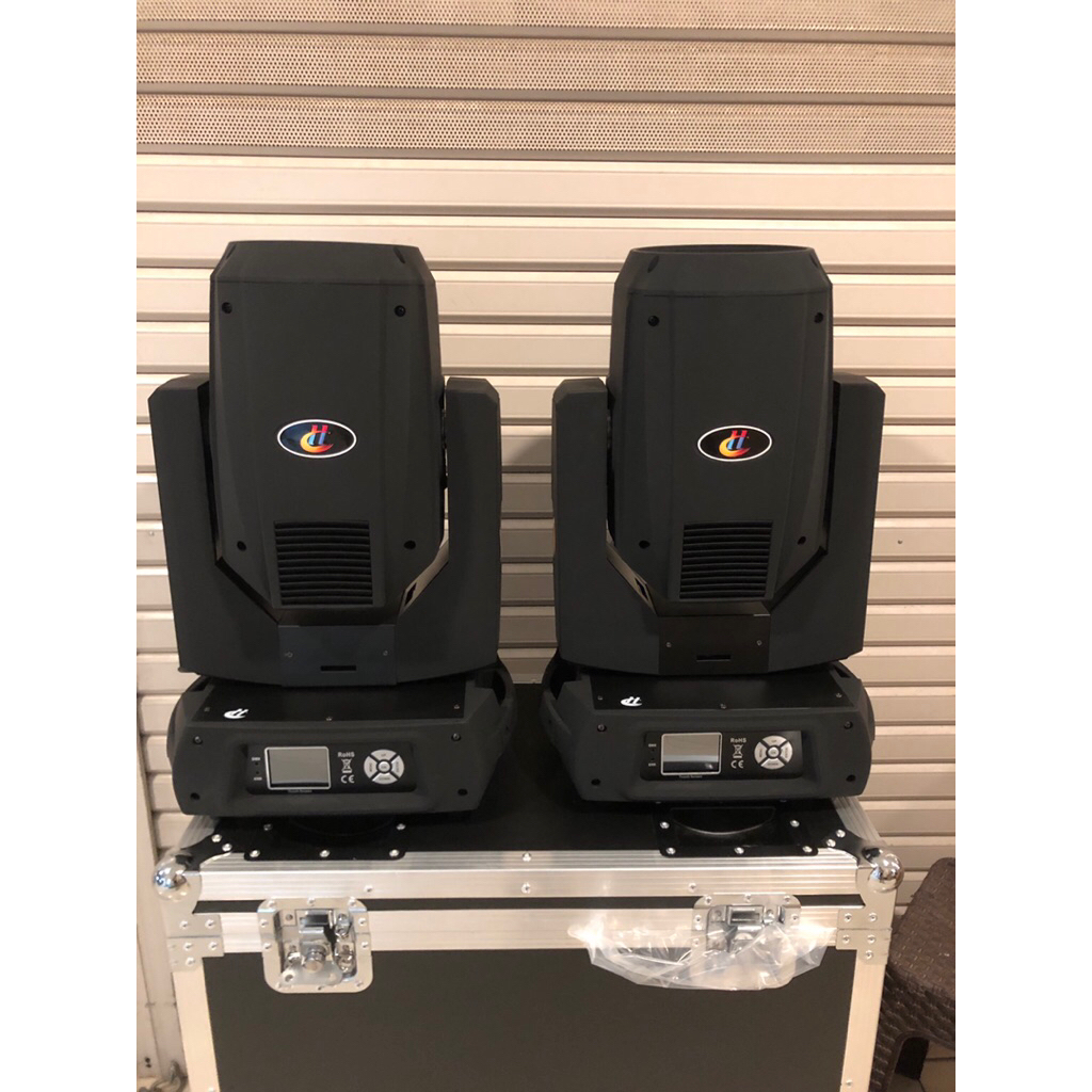 moving head beam 350watt double prisma baisun