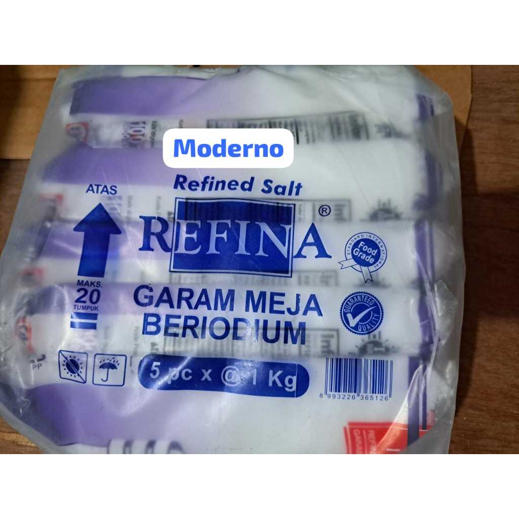 

Garam Refina 1 Kg - Ball isi 5 pack