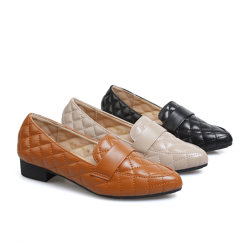 COLINE CLN-7619 Sepatu Wanita Flatshoes Loafers / Sepatu Kerja Wanita