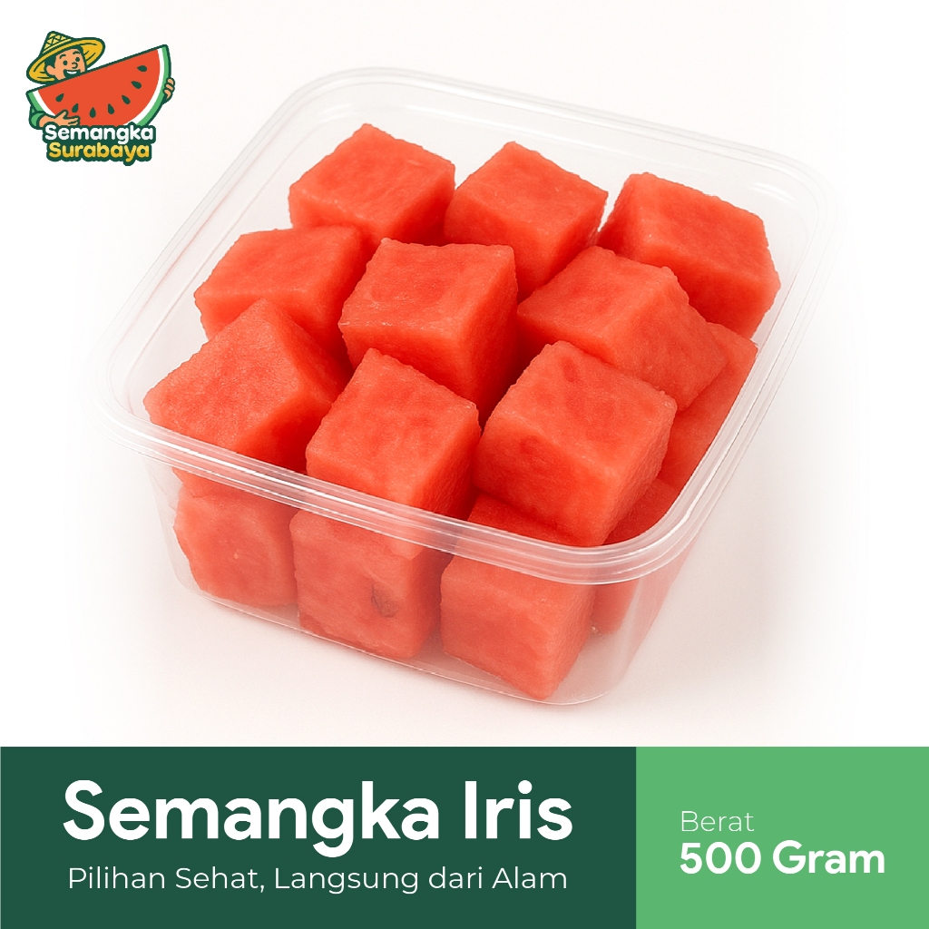 

Semangka Merah Potong 500 Gram 1 Pack
