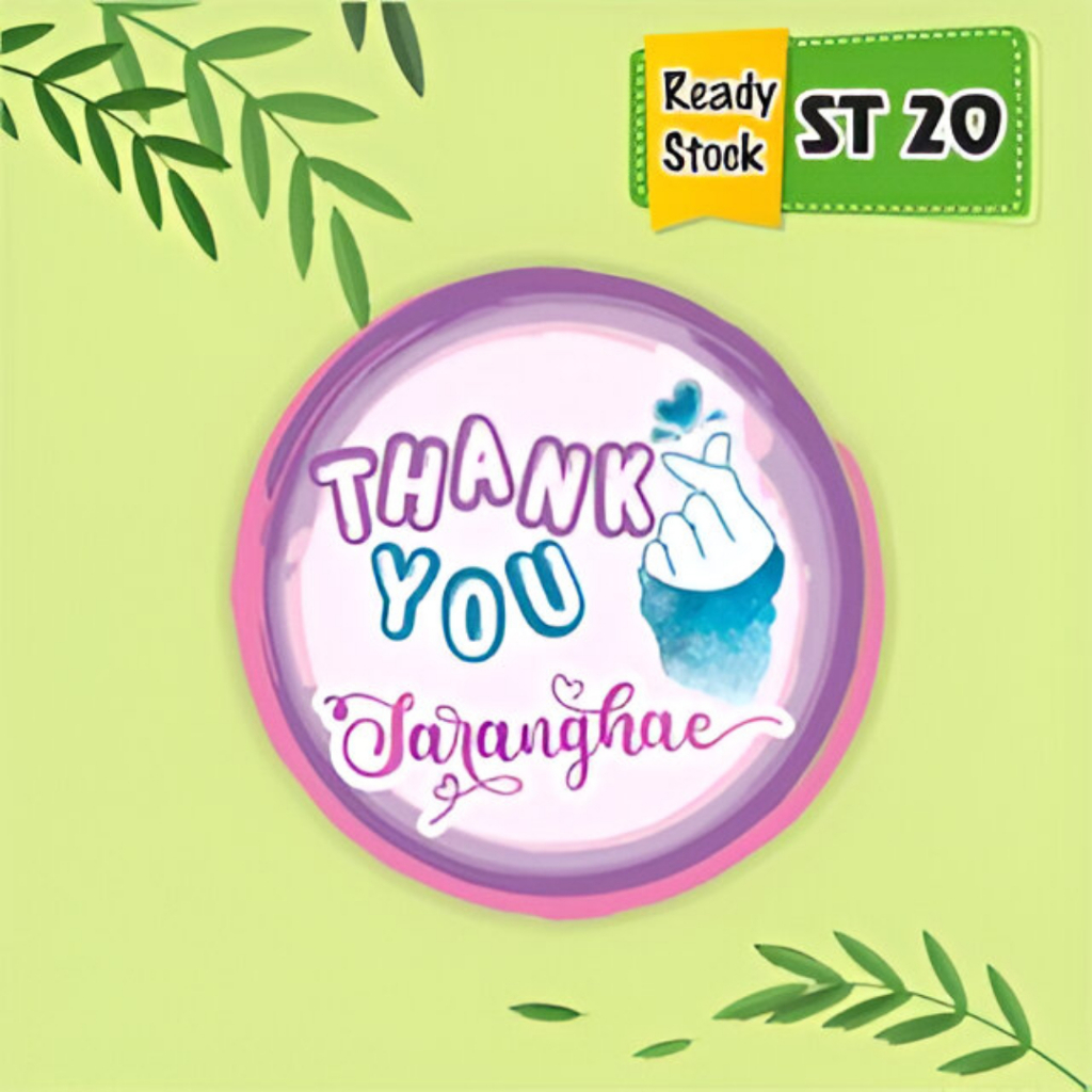 

Stiker Thank You For Your Order Kekinian Termurah - Ready Stock - Lucu Terbaru KODE ST 20