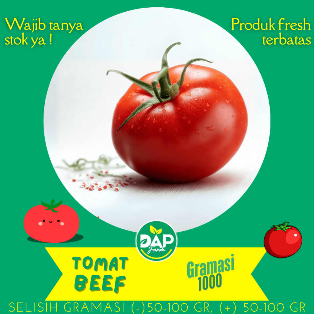 

Tomat Beef - Sayur Segar Jakarta - DAP FARM