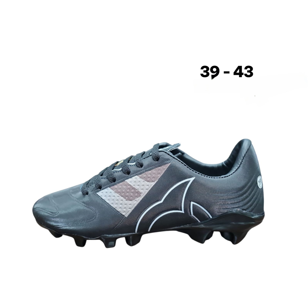 Sepatu bola Ortuseight hitam coklat size 39-43