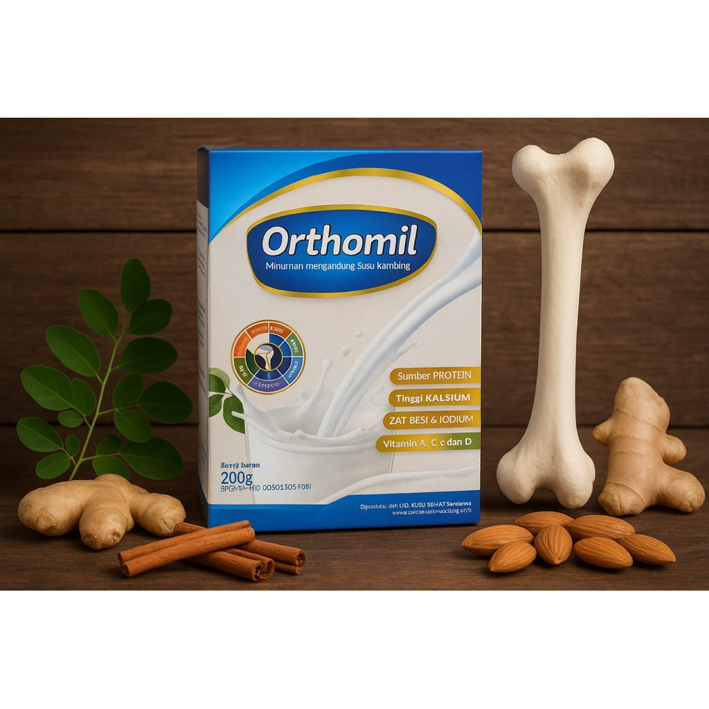 

Orthomil – Susu Kambing Herbal untuk Tulang & Sendi | 200g