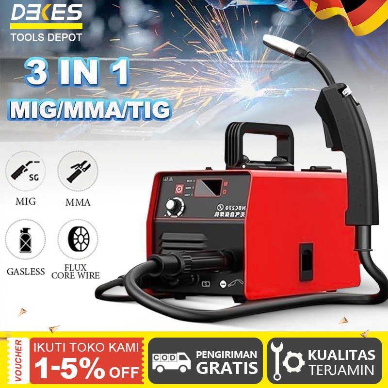44cipay - DEKES Mesin Las Lakoni 450W Inverter Portable Trafo Las Listrik Mini Multifungsi Welding