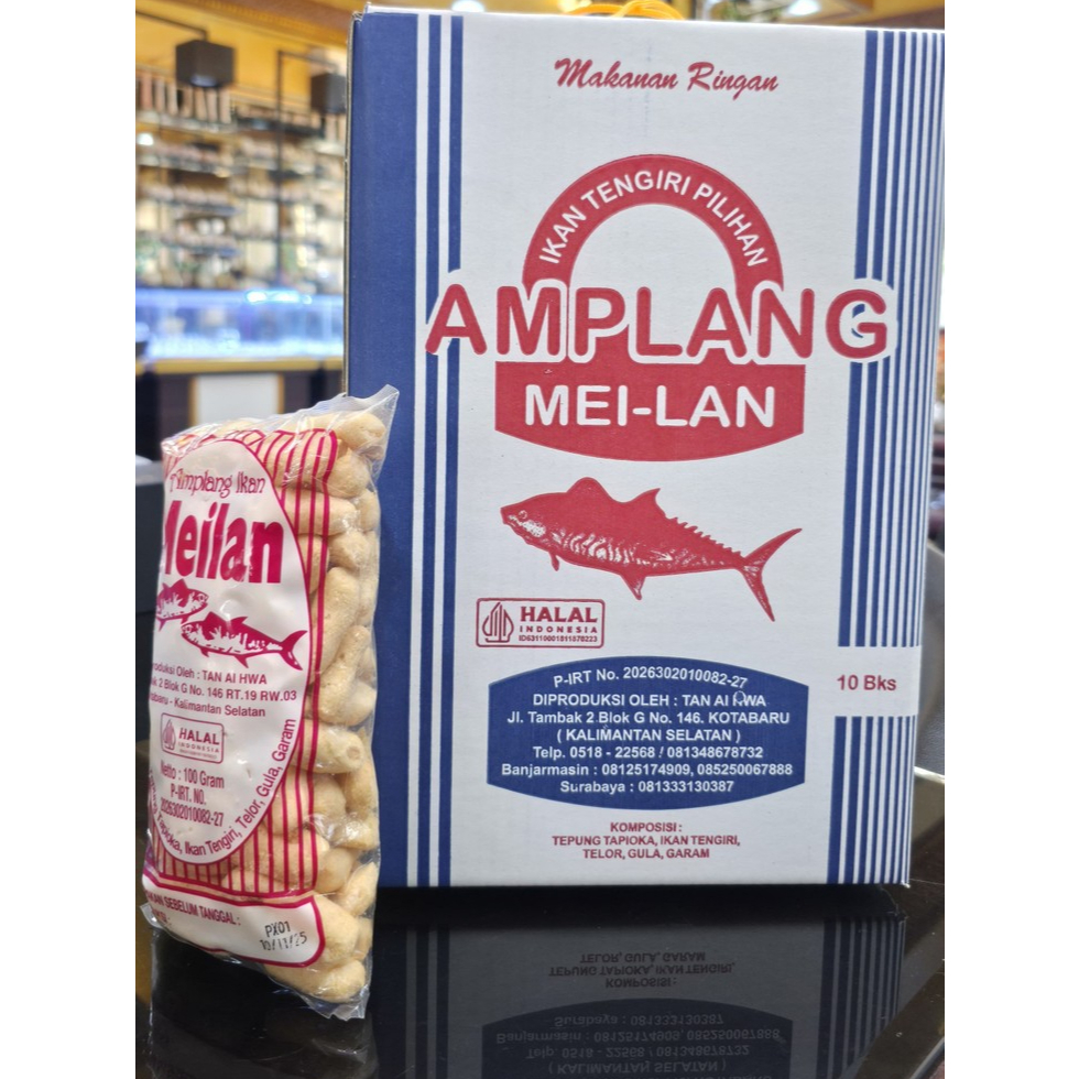 

Amplang Meilan Kotabaru: Oleh-Oleh Banjarmasin Khas Kalimantan