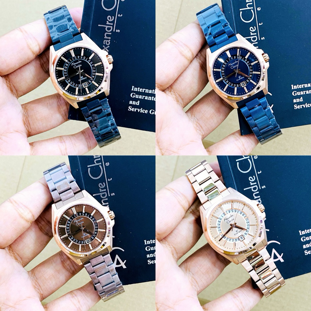 JAM TANGAN WANITA ALEXANDRE CHRISTIE AC 8688 AC8688 ROSEGOLD ORIGINAL