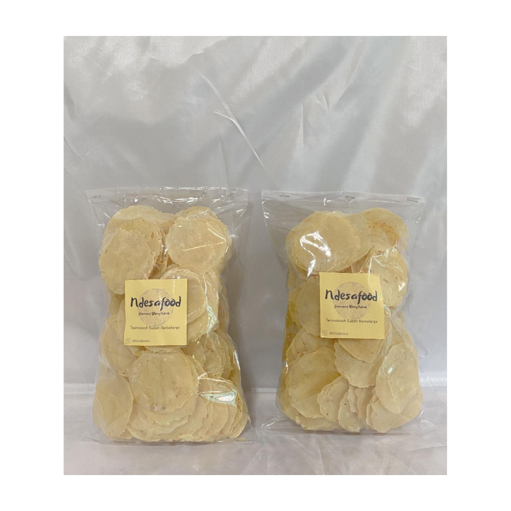 

keripik emping tipis mentah ,gurih 500 gr