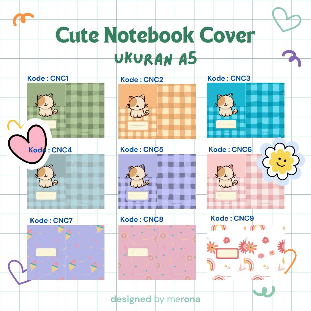 

Notebook Binder Custom Lucu Bisa Pilih Cover