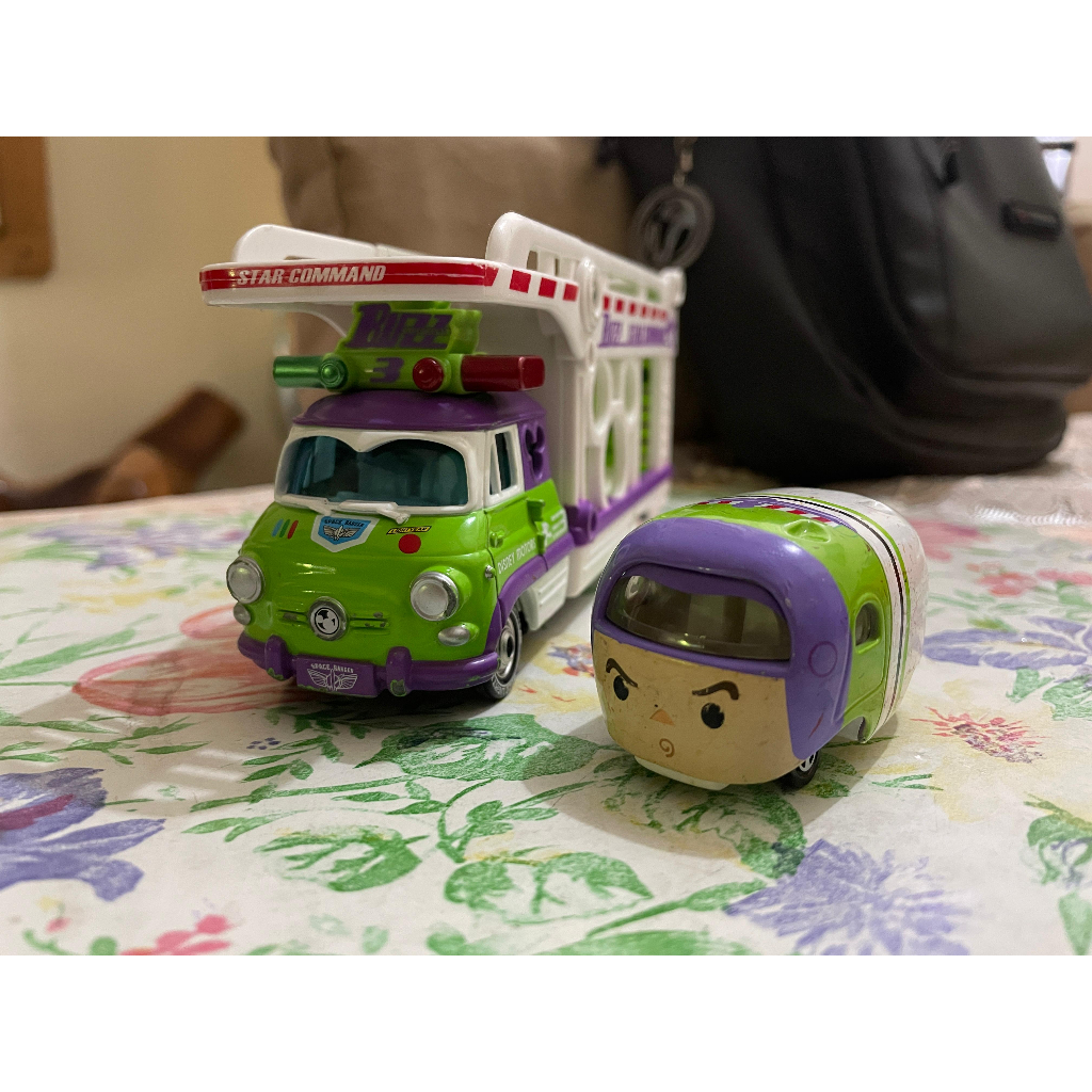 Disney Motors Pals Transporter Buzz Lightyear (Tomica)