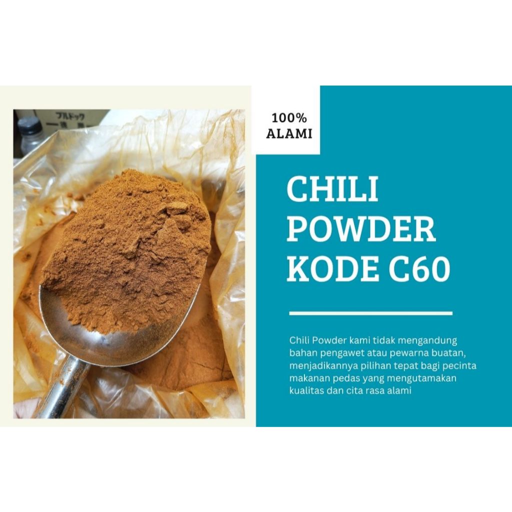 

Cabe Bubuk 100% Asli Tanpa Pengawet chili Powder KODE C