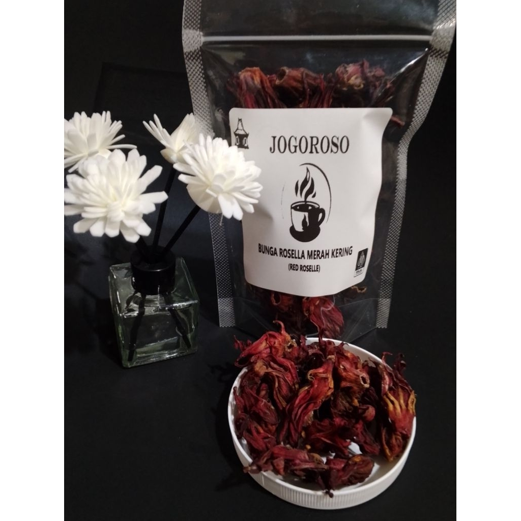 

Teh bunga rosella merah kering / Teh bunga rosella merah 25gr