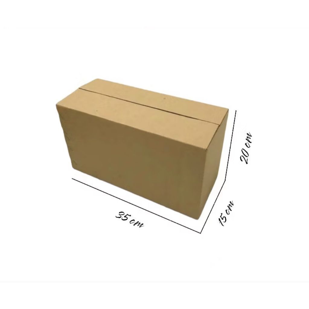 

Kardus karton uk. 35x15x20 cm.. single wall model indomie