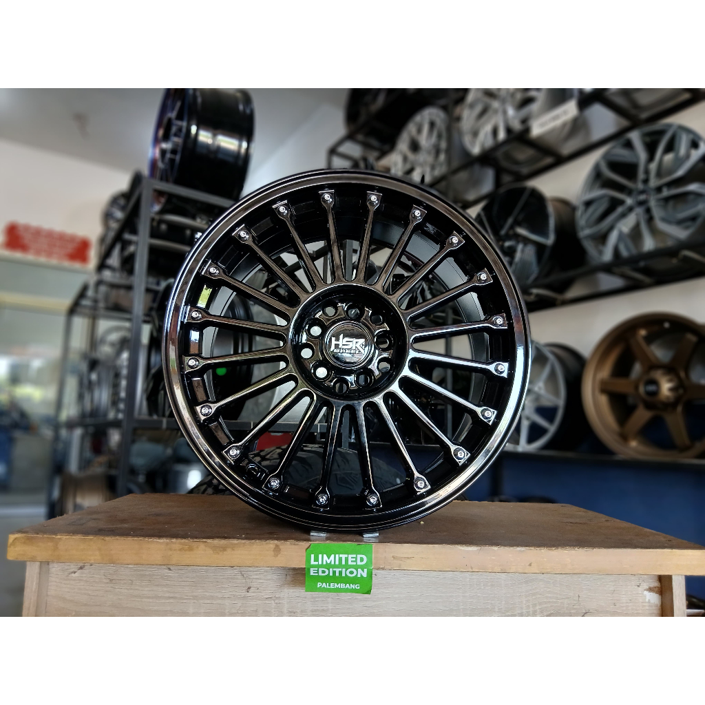 Velg Mobil Racing Honda crv innova dll HSR JJC Ring 17 Model Jari-Jari