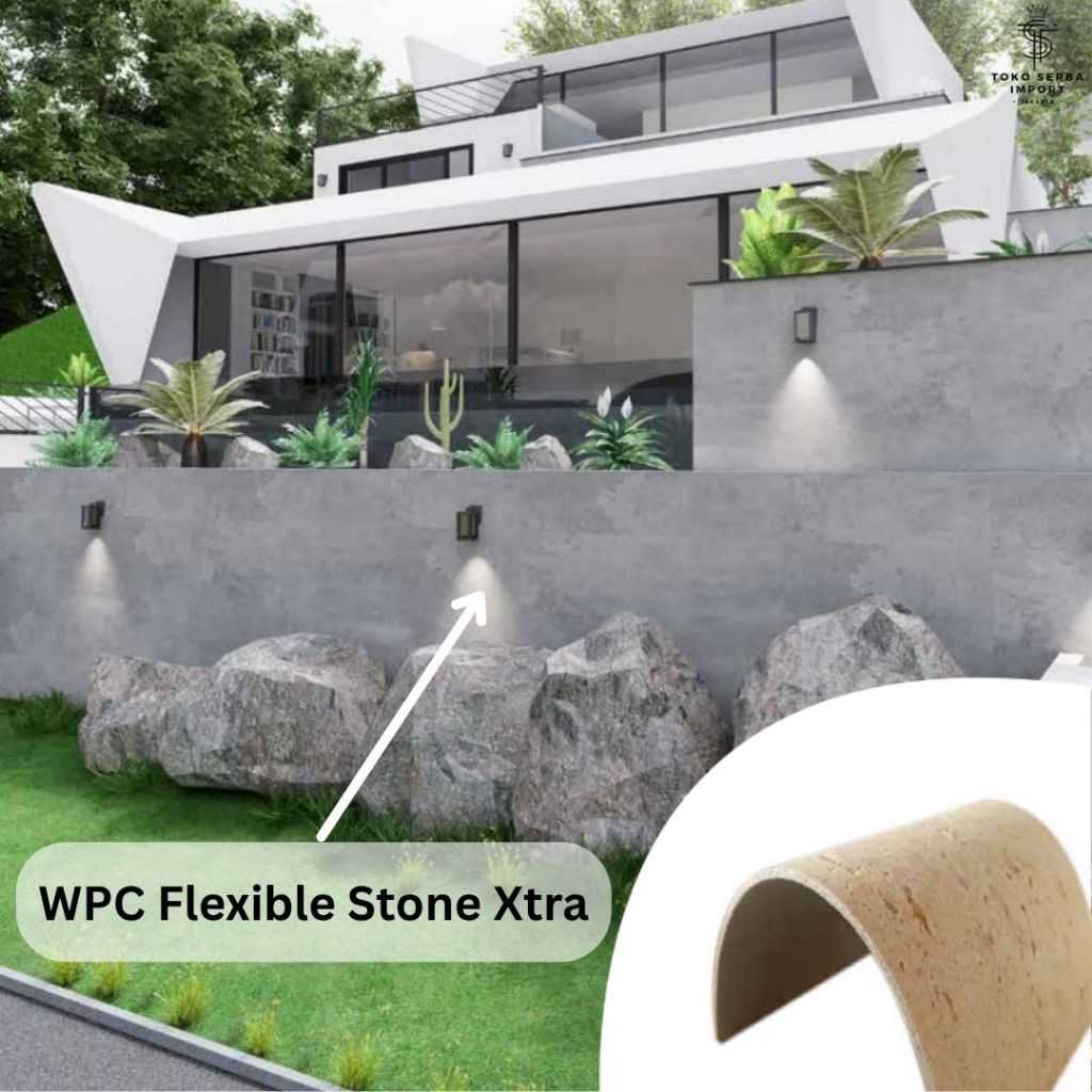 ROSHAN WPC Flexible Stone Xtra 60 x 120 x 0,65 cm - Grigio Series