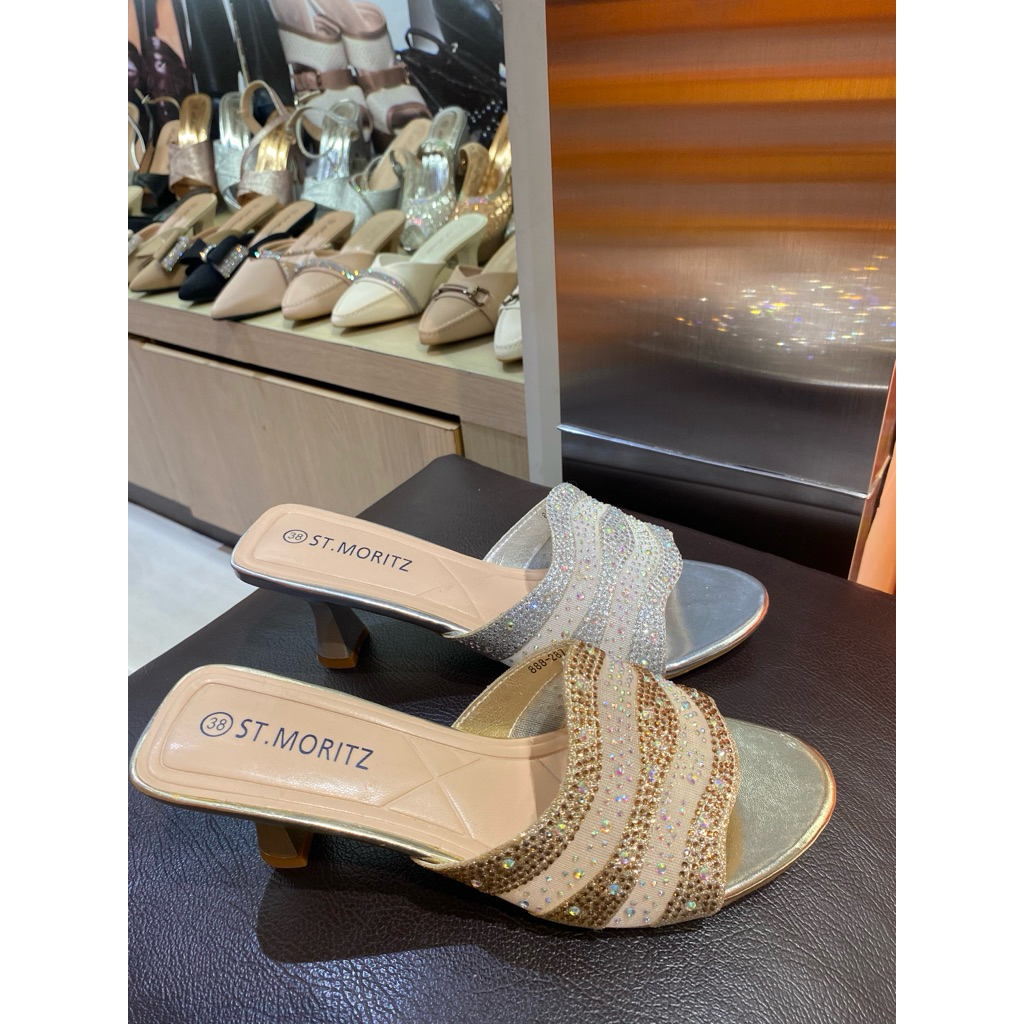 ST MORITZ Sandal cewek hak 7 cm Size 36-40