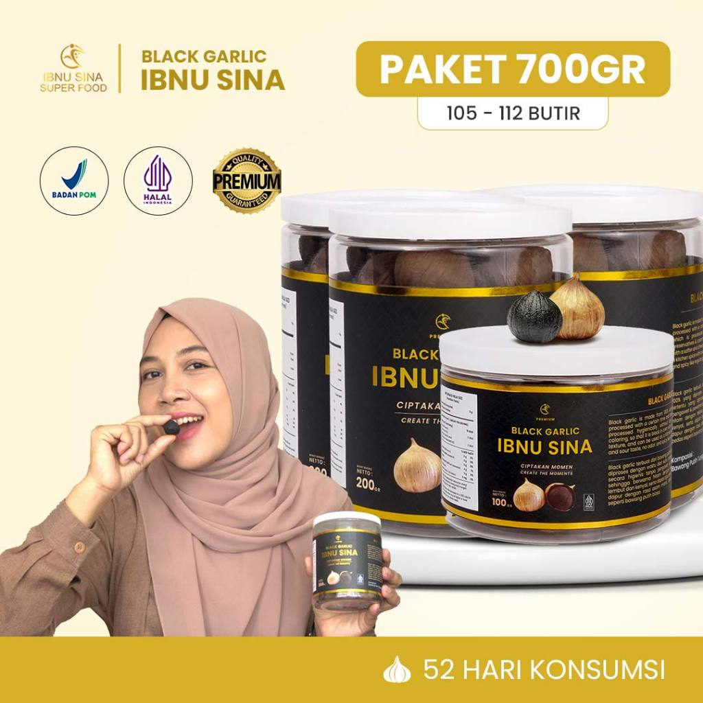 

BAWANG TUNGAL) BAWANG HITAM BLACK GARLIC IBNU SINA 700gr / SOLO BLACK GARLIC BAWANG LANANG HITAM TUNGGAL OBAT HERBAL / PREMIUM BLACK GARLIC FERMENTASI ALAMI