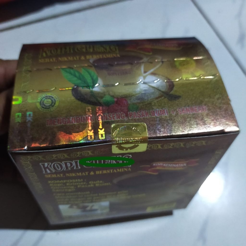 

Minuman kopi Jawa AC-leng isi 10