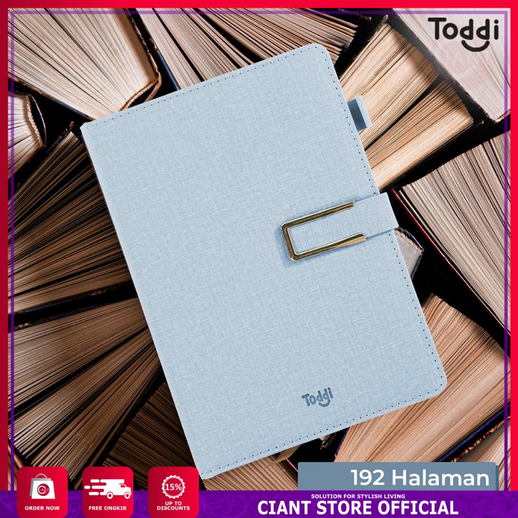 

NOTEBOOK HARIAN HARDCOVER PENUTUP FLIP BUKU DIARY JURNAL PENA HOLDER