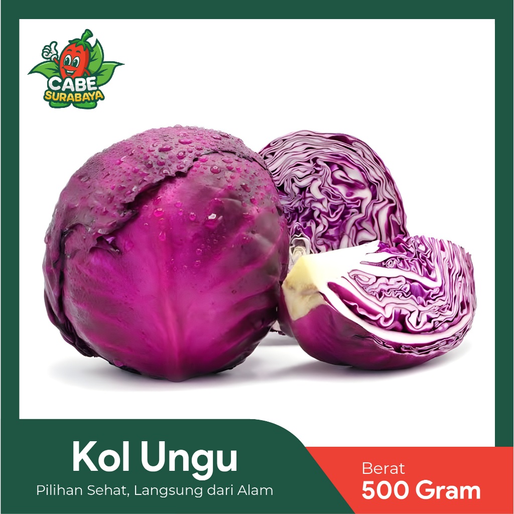 

Kol Ungu / Kubis Ungu 500gr